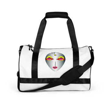 Silver Spiritually Fit Duffle Bag