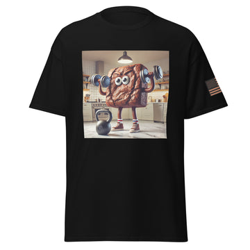 Brownie Performing Overhead Dumbell Press T-Shirt