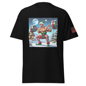 Strong Elf Squatting T-Shirt