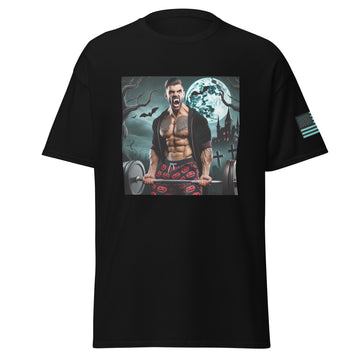 Vampire Performing Barbell Curls T-Shirt