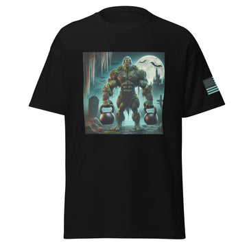 Swamp Monster Using Kettlebell Weights T-Shirt