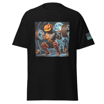 Jack-o-lantern Performing Squats T-Shirt
