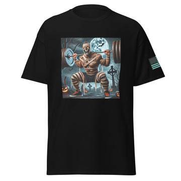Mummy Performing Heavy Squats T-Shirt