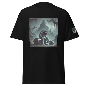 Giant Troll Performing Bicep Curls T-Shirt