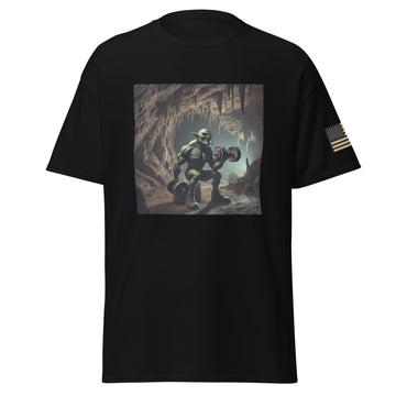 Goblin Performing Alternating Biceps Curls T-Shirt