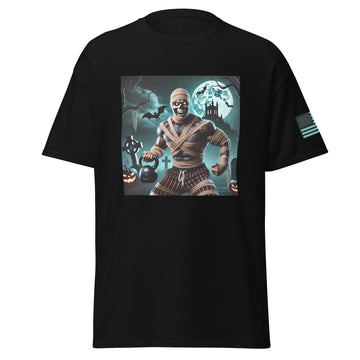 Mummy Lifting Kettlebell Weights T-Shirt
