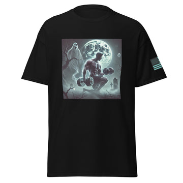 Out Of Body Ghost Performing Bicep Curls T-Shirt