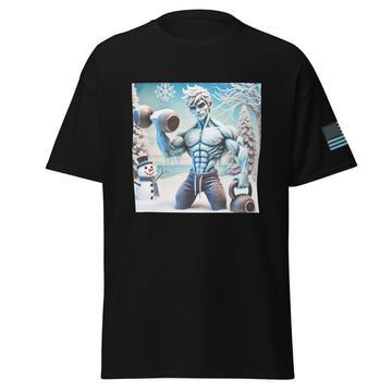 Jack Frost Using Kettlebell Weights T-Shirt