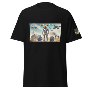 Strong Moose Humanoid T-Shirt