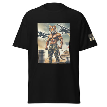 Strong Tiger Humanoid T-Shirt