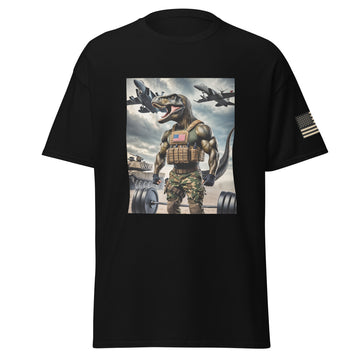 Strong Trex Dinosaur Humanoid T-Shirt