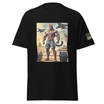 Strong Wildcat Humanoid T-Shirt